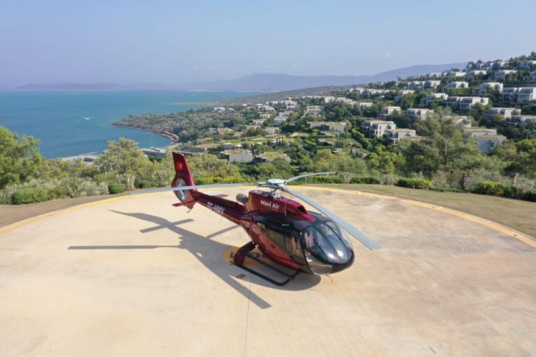 Sightseeing Helicopter Flights over Bodrum Peninsula
